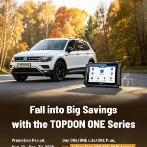 Topdon one plus 2026 free vag gateway ends 30/09/26 - image 5